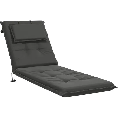 vidaXL Coussin de transat GEMERT 100 % polyester Anthracite – 443698 – image 2