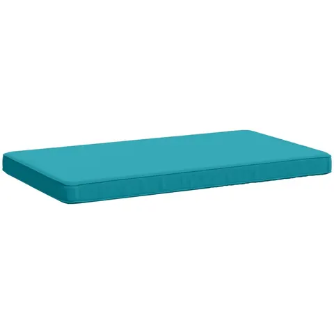 vidaXL Coussin de banc 1 pièce VUGHT 100 % polyester Turquoise – 485872 – image 3