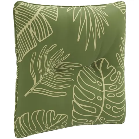 vidaXL Coussin de dos PUTTEN 100 % polyester Modèle feuille – 439158 – image 3