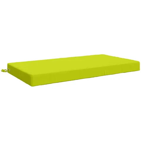 vidaXL Coussin d’assise SOEST 100 % polyester Vert vif. – image 2