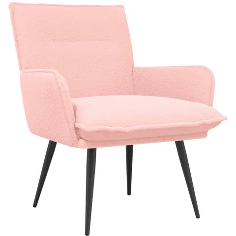 vidaXL Fauteuil Rose Bouclé – 854783 – image 2