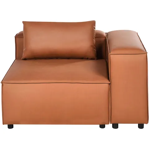 BRANDE - Hoekmodule - Goudbruin - Polyester – afbeelding 2