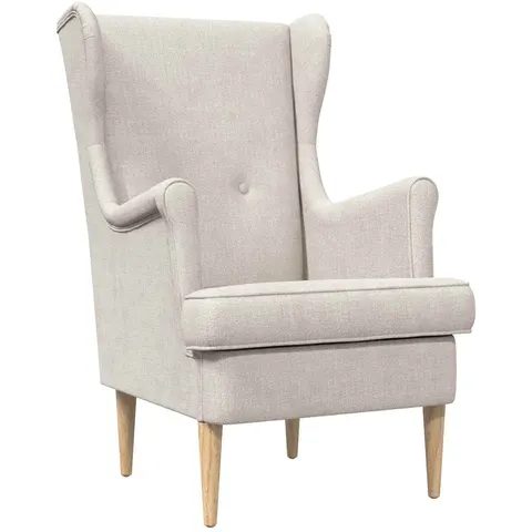 vidaXL Fauteuil Crème ARES – image 2