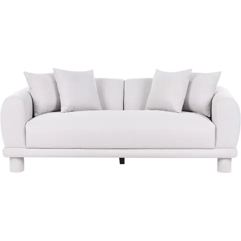PORI - Driezitsbank - Lichtgrijs - Polyester – afbeelding 2