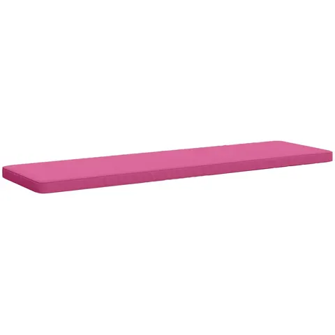 vidaXL Coussin de banc 1 pièce VUGHT 100 % polyester Rose – 491033 – image 3