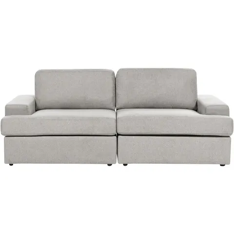 ALLA - Driezitsbank - Lichtgrijs - Polyester – afbeelding 2