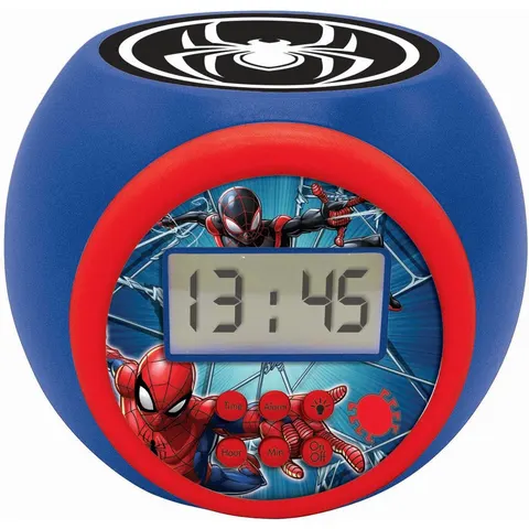 Spider Man Projector Wekker met Timer – afbeelding 2