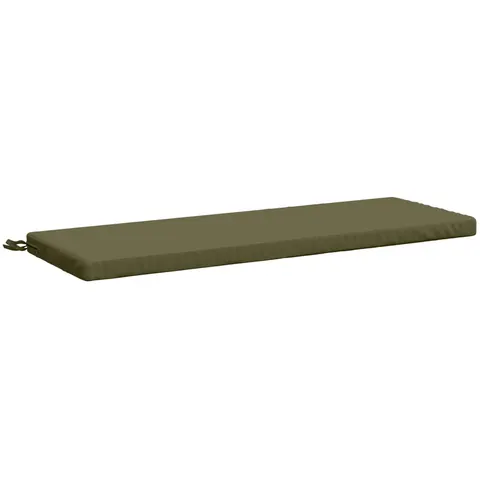 vidaXL Coussin de banc SOEST 100 % polyester Vert olive – 456919 – image 3