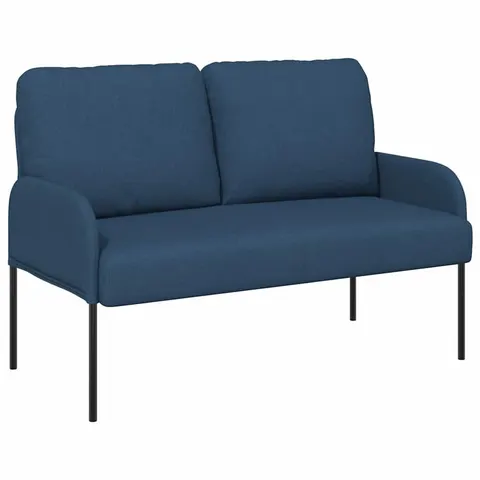 vidaXL Canapés avec coussin 110cm Bleu Contreplaqué – 340190 – image 2