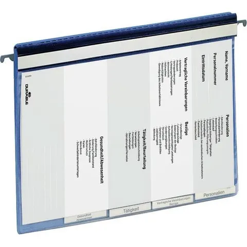 Dossiermap durable personeel 2555 blauw – afbeelding 2