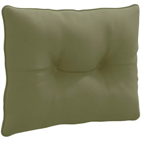 vidaXL Coussin de dos PUTTEN 100 % polyester Vert olive – 439226 – image 3
