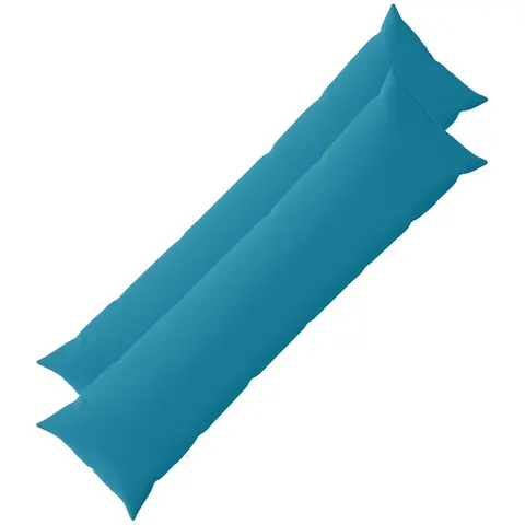 vidaXL Coussin 2 pc HEERLEN Bleu clair 40 x 145 cm Polyester – image 2