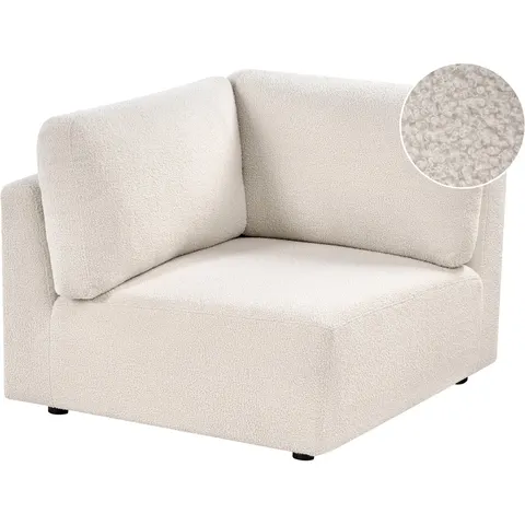 KIVVIK - Hoekmodule - Gebroken wit - Bouclé – afbeelding 2