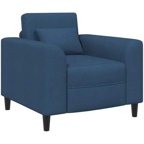 vidaXL Fauteuil Bleu Tissu – 523246 – image 2