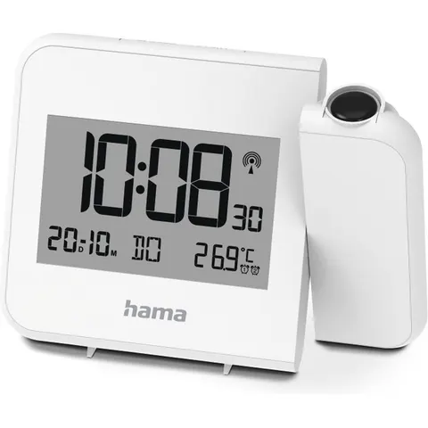 Hama wekker- Hvar - Projectie- Wit – afbeelding 2
