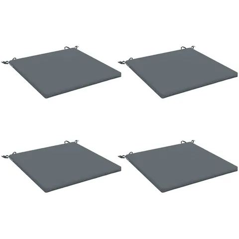 vidaXL Coussins de siège SOEST 4 pc 100 % polyester Bleu – 416135 – image 2