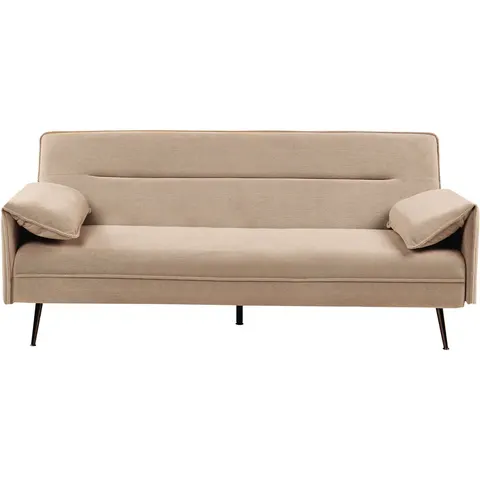 VAYLA - Slaapbank - Lichtbruin - Polyester – afbeelding 2