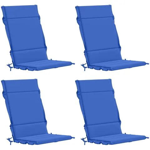 vidaXL Coussin de chaise à dossier haut GEMERT 4 pc 100 % polyester – 432463 – image 2