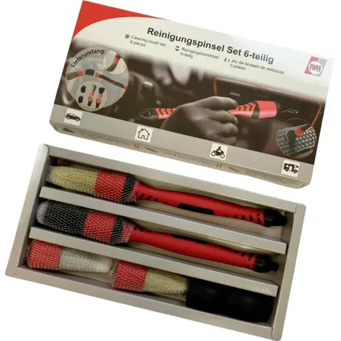 IWH 253 Schoonmaakborstel Rood 1 set(s) – afbeelding 2
