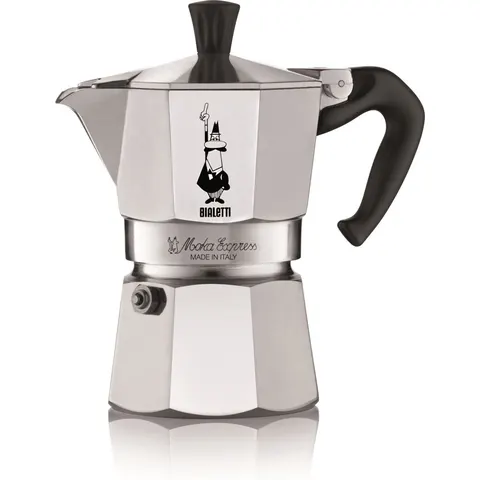 Bialetti Moka Express - Percolator - 2 kops - Aluminium – afbeelding 2