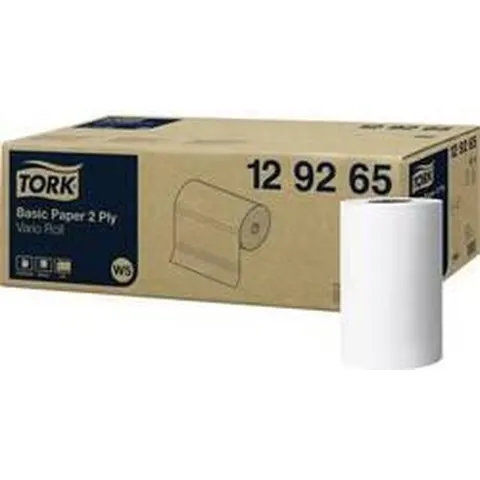 Tork Basic Paper poetspapier 28x23cm rol (2-laags) – afbeelding 2