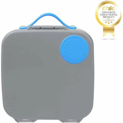B.Box Lunchbox lunchtrommel Blue Slate 2000 ml – afbeelding 2