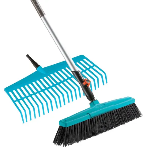 GARDENA Combisysteem gazonhark + straatbezem – afbeelding 2