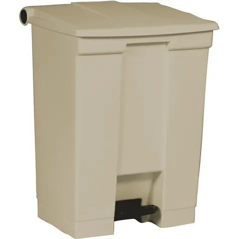 Rubbermaid Step On Container - 68 l - Beige – afbeelding 2