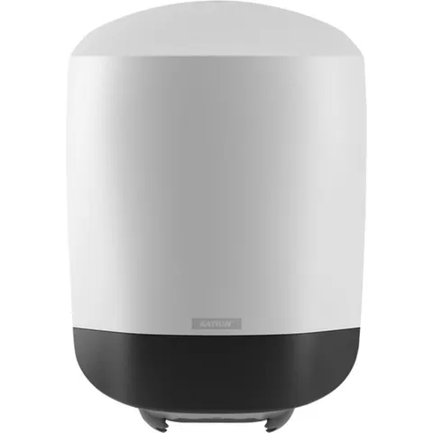 Poetspapierdispenser katrin medium wit – afbeelding 2