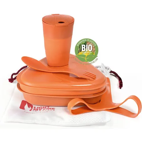 Light My Fire Messkit Bio Rusty Orange – afbeelding 2