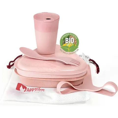Light My Fire Messkit Bio Dusty Pink – afbeelding 2