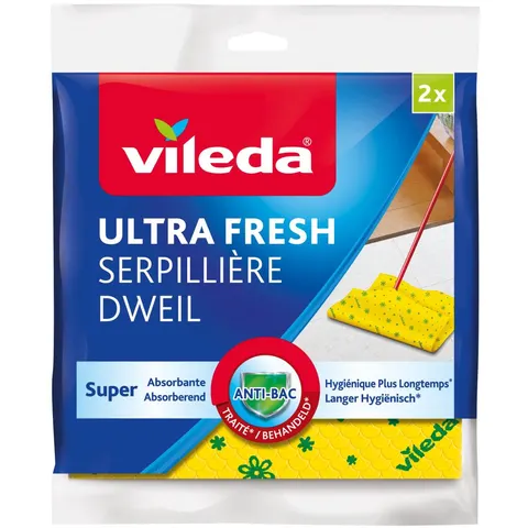 Vileda - Dweil - Geel - 2 Stuks – afbeelding 2