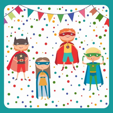 Servetten Superhero 3-laags 33x33cm – afbeelding 2