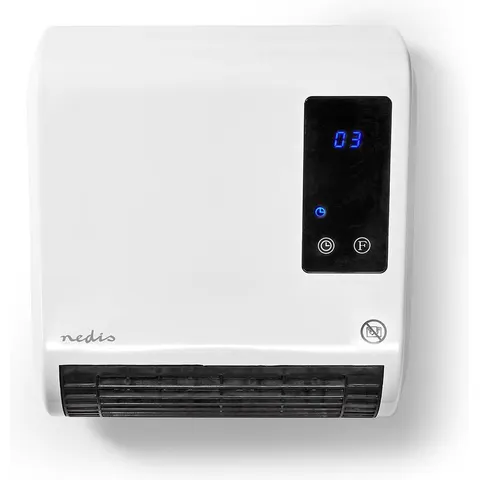 Chauffage soufflant éléctrique 2000W avec Télécommande Programmable Salle de bain Chauffe jusqu'à 20 m² NEDIS – image 2