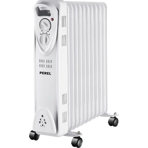 Perel Olieradiator, 11 ribben, drie warmtestanden, 2500 W – afbeelding 2