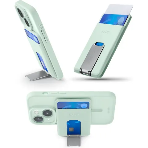 LAUT MagSafe Wallet - Mint – afbeelding 2