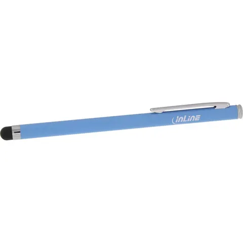 InLine stylus - aluminium / blauw – afbeelding 2