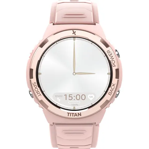 Maxcom FW100 Titan Valkiria smartwatch – weegt maar 29 gram – roze – afbeelding 2