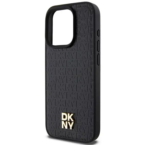 DKNY Repeat Stack Logo Back Case (MagSafe Compatible) - Geschikt voor Apple iPhone 13 Pro Max (6.7") - Zwart – afbeelding 2