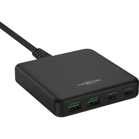Ansmann USB & USB-C Lader 65W - DC465PD – afbeelding 2