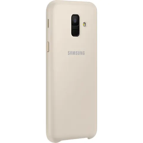 Samsung Galaxy A6 Dual Layer Cover - Goud – afbeelding 2