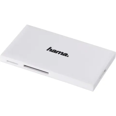 Hama USB-3.0-multi-kaartlezer, SD/microSD/CF, wit – afbeelding 2
