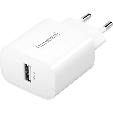 (Intenso) W5A 5W USB-A lichtnetadapter - wit (7800512) – afbeelding 2