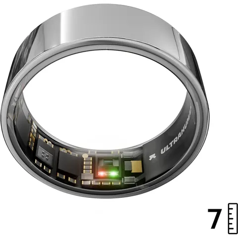 Ultrahuman AIR Smart Ring, Space Silver - Grootte 7 – afbeelding 2