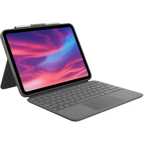 Logitech - Bluetooth-toetsenbord - Tabletondersteuning - Qwertz - Grijs – afbeelding 2