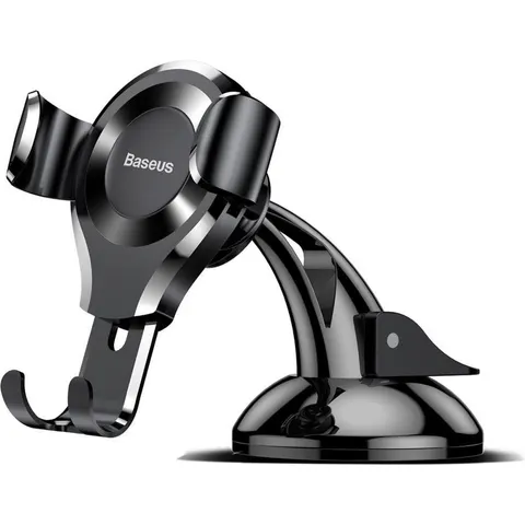 Baseus Osculum Type Gravity Car Mount - Zwart – afbeelding 2