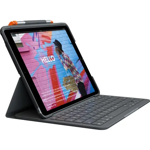 Logitech Slim Folio iPad (7e generatie) - QWERTY UK – afbeelding 2