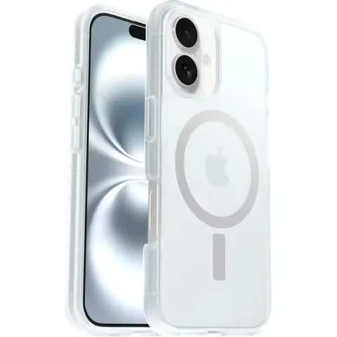 OtterBox React MagSafe Case Apple iPhone 16 Clear – afbeelding 2