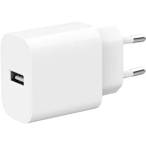 Gembird Universele USB-A Oplader 2.4A - Wit - Compacte Thuislader – afbeelding 2