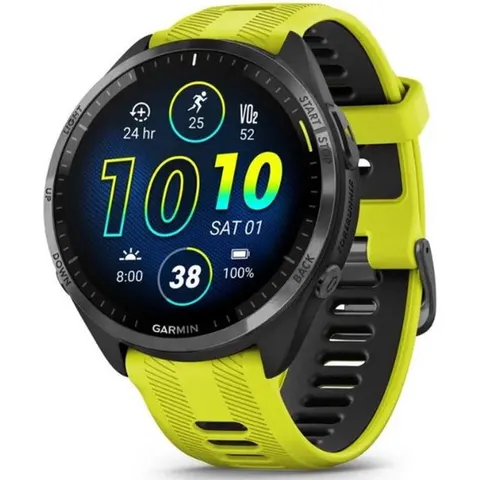 Garmin Forerunner 965 Amp Yellow Jaune – image 2